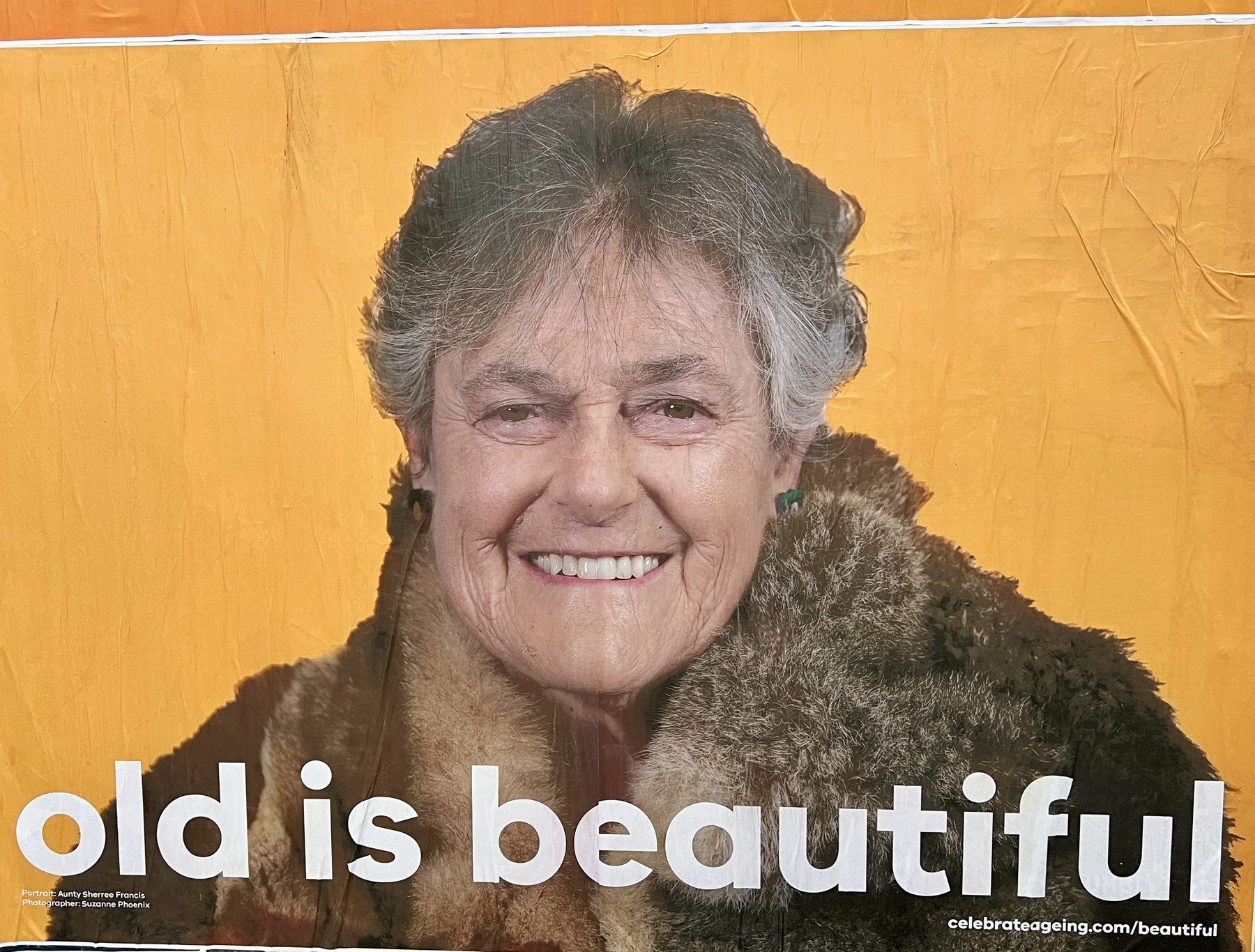 Old is beautiful poster